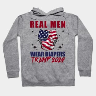 Real-Men-Wear-Diapers-Trump-2024 Hoodie